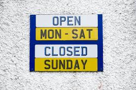 Updated Opening Hours