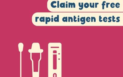 Did you know you can get free rapid antigen tests?