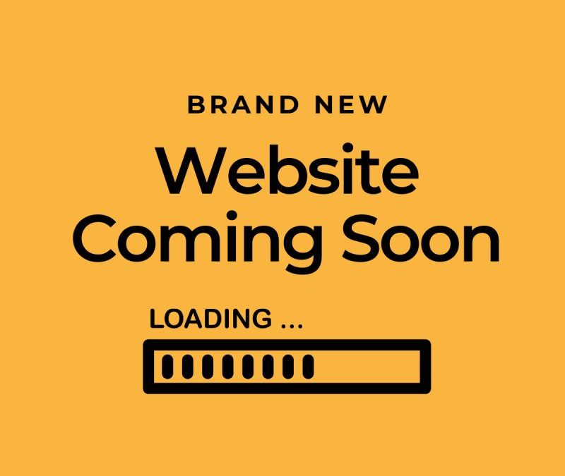 New website launching soon..